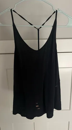lululemon athletica Black Strappy Camisole thumbnail 1