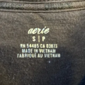 Aerie Oversized Sherpa Fleece Pullover Sweatshirt Women's Small‎ Brown thumbnail 3