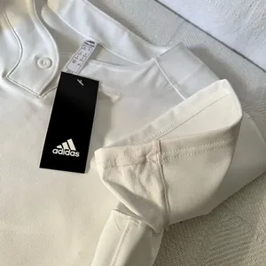 Adidas Women’s Top Jersey w Button And Vented Underarm NWT. thumbnail 5