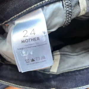 Mother the stunner ankle step fray disco dolls 24 jeans thumbnail 5