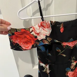 Lulu's Off the Shoulder Floral Maxi Dress thumbnail 7