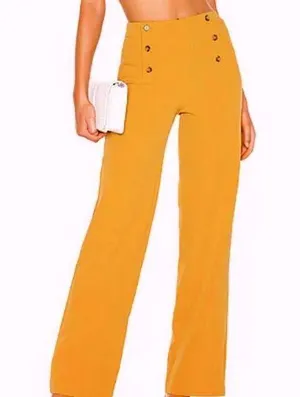 Retrology mustard pants size medium waist and inseam is pictured NWOT thumbnail 1
