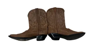 Tony Lama women's‎ cowboy boots 7.5 Brown thumbnail 1