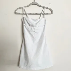 Alo Yoga Airbrush Streamlined Dress White/White XS thumbnail 2