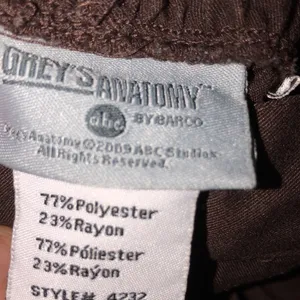 Grey’s Anatomy size xsmall brown nurses/LPN/RN medical scrub pants thumbnail 4