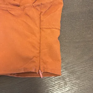 Cider Terracotta Ruffle Sleeve Crop Top thumbnail 8