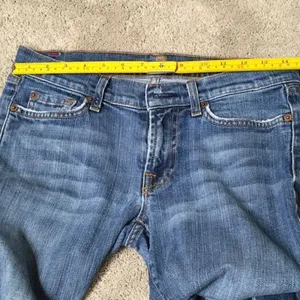 7 for all mankind faded jeans. EUC thumbnail 15