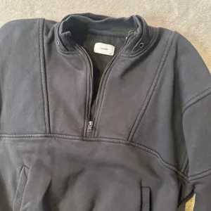 Joah Brown Retro Half Zip Pullover Sweatshirt Women's S/M Long Sleeve Cotton thumbnail 10