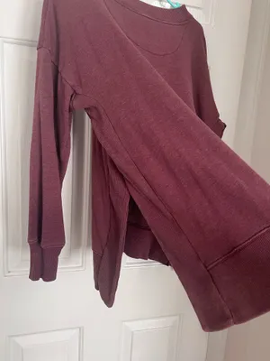 Aerie Oversized Sweatshirt Crewneck thumbnail 3
