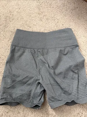 Gymshark Charcoal Seamless High-Waist Bike Shorts thumbnail 3