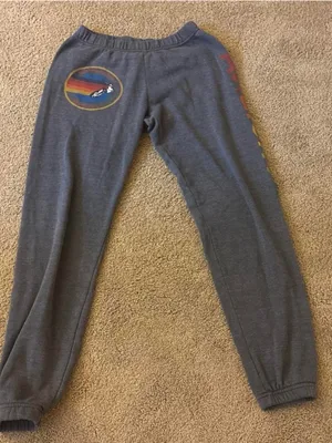 Aviator Nation Gray Sweatpants XS EUC thumbnail 5