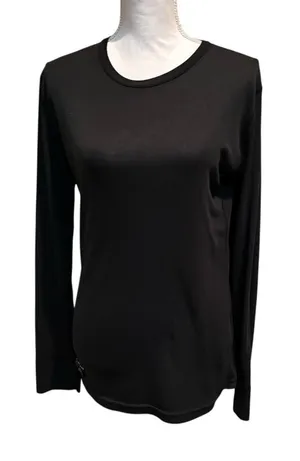 Mountain Hardwear Zeo2 Women's Large Black Long Sleeve Base‎ Layer Shirt thumbnail 1