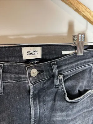 NWOT Citizens of Humanity Lilah kick flares jeans black 25 thumbnail 3