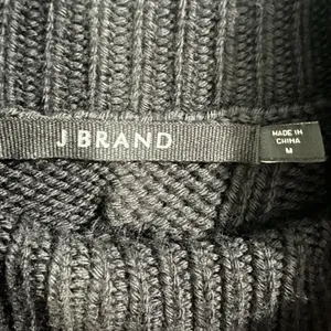 J Brand‎ Sweater Women's Medium Noella 100% Wool Cable Knit Turtleneck Chunky thumbnail 9