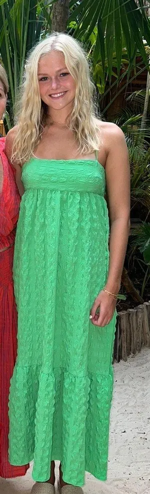 Zara Green Maxi Dress thumbnail 2