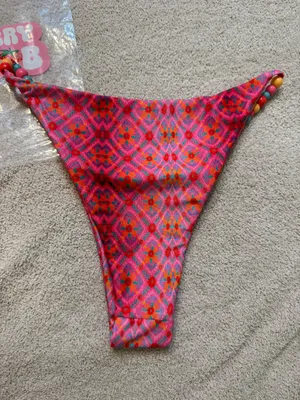 Strawberry Milk Mob Starburst Bikini Bottoms thumbnail 5
