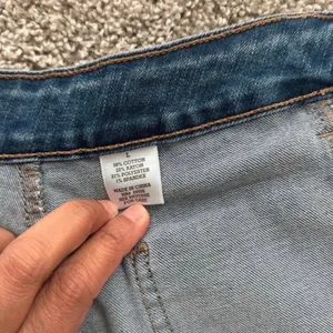 Altar’d State Denim Button-Front Mini Skirt - Blue thumbnail 7