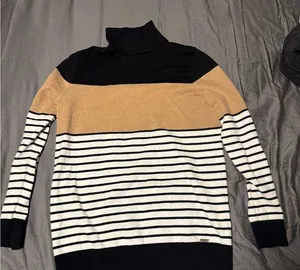 Tommy Hilfiger Black Turtle Neck Sweater thumbnail 1