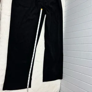 Halara High Waisted Zipper Pocket Classic Corduroy Casual Black Pants Size L‎ thumbnail 13