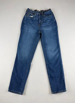 Universal Thread High Rise 90s Vintage Slim Jeans Denim Size 0R 23 Womens thumbnail 1