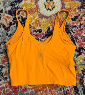 Lululemon Align Tank Orange thumbnail 2