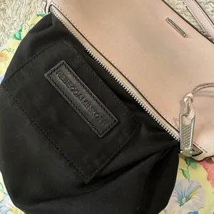 Rebecca Minkoff Avery Mini Crossbody Bag Vintage Pink Silver Hardware Purse thumbnail 3