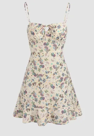 Patterned Cami Dress thumbnail 1