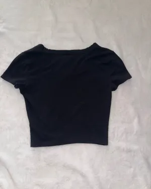 Wild Fable Black Crop Top thumbnail 2