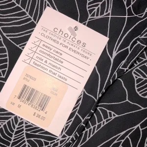 Choices size medium black & white maxi skirt thumbnail 5