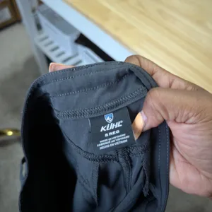 KUHL Women Cargo Pants 8 REG Gray Splash Roll Up Hiking‎ Outdoor Technical Gorp thumbnail 6