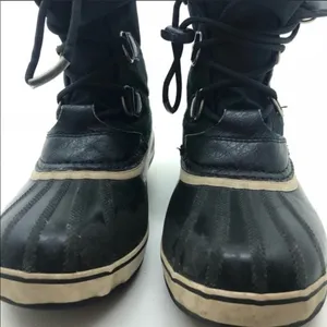 Sorel Winter Waterproof dark brown duck boots thumbnail 5