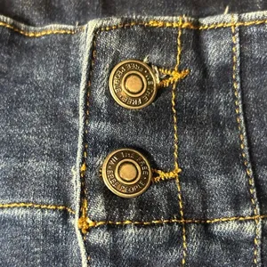 Free People Jayde Flare Jeans 30 High Waist Seamed Denim Boho 70s Style Retro thumbnail 6