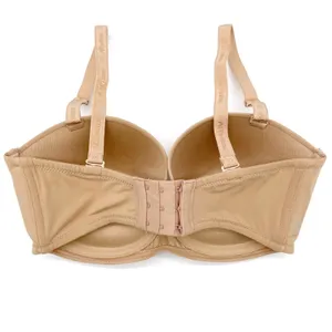 Affinitas‎ Intimates Womens 34DD Push Up Bra Molded Convertible Beige Underwire Tan Size undefined thumbnail 2