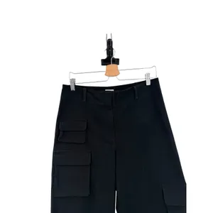 Aritzia Wilfred Free Picture Cargo Pant Black‎ Wide Leg Utility Size 10 thumbnail 4
