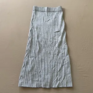 Static Rib Knit Column Midi Skirt thumbnail 2