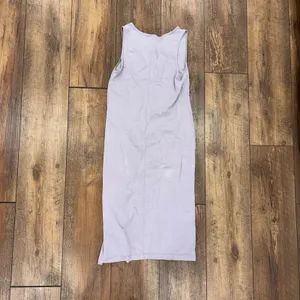 Aritzia Babaton Lilac Purple Evelina Dress XXS 2XS Bodycon Midi Sleeveless FLAW thumbnail 5