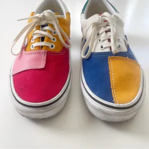 Vans - Colorful Patchwork Sneakers size 9/7.5 thumbnail 5