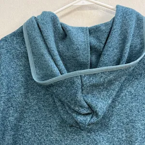 PINK Victoria's Secret Teal Zip-Up Sweater thumbnail 7