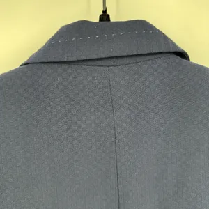 Allen ABS Womens Blazer 4 Blue Business Professional Office Artsy Lined Jacket thumbnail 4