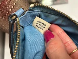 Authentic Coach Baby Blue Crossbody Bag thumbnail 6