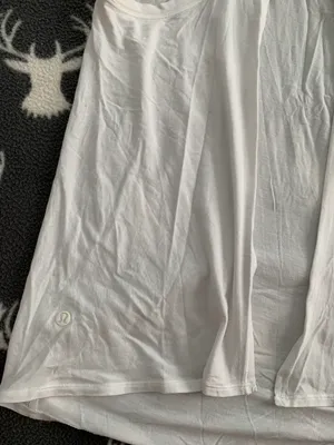 Lululemon White All Tied Up Tank Size 2 thumbnail 3