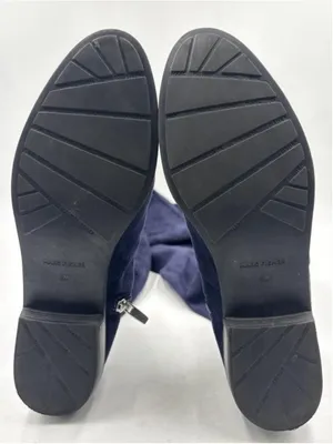 Marc Fisher Humor 2 Over-the-Knee Flat Riding Boots Women's Size 8 Navy Blue thumbnail 8