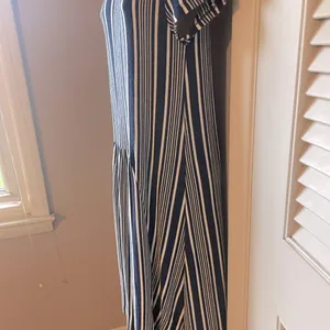Zara‎ Trafaluc Hi-Low Striped Dress Size Small thumbnail 5