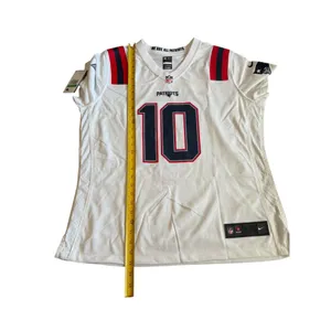 Nike NFL On Field New England Patriots #10 White Jersey Womens Size XL Polyester thumbnail 12
