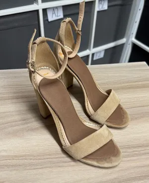 Sam Edelman Odila Elegant Tan Women's Chunky Block Heel Strappy Sandals thumbnail 2