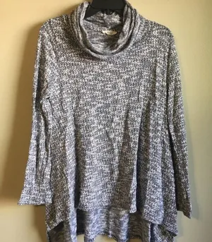 Steezyer small grey long‎ sleeved top Gray thumbnail 1