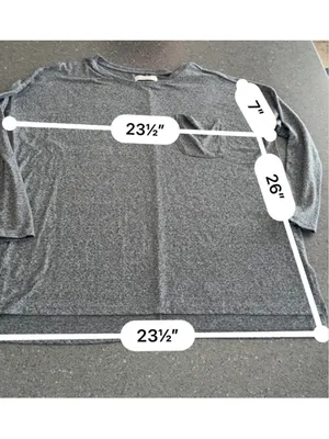 Abercrombie & Fitch oversized top size XS thumbnail 5