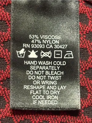 Nic+Zoe Fall Fever Jacquard shift dress in Black & Red size Large thumbnail 8