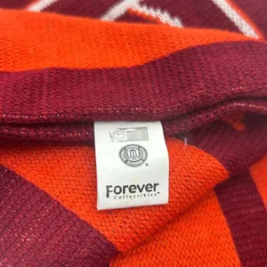 NEW Virginia Tech Hokies NCAA Forever Collectibles Knit Scarf Red Orange‎ thumbnail 6