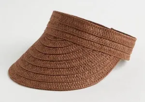 Torrid Packable Brown Woven Sun Visor Size M/L thumbnail 1